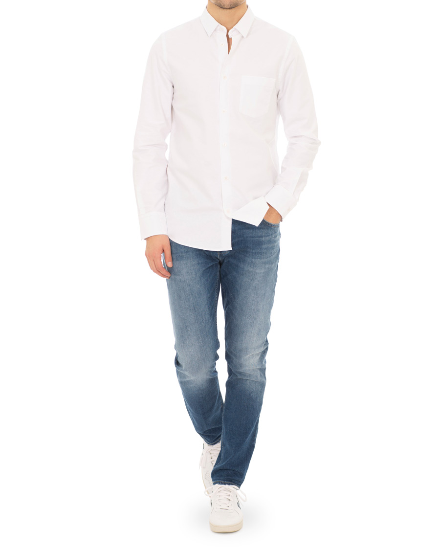 Uomini | Camicie | Filippa K | Tim Oxford Shirt White
