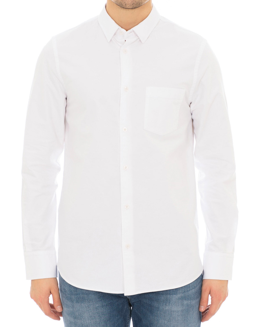 Uomini | Camicie | Filippa K | Tim Oxford Shirt White
