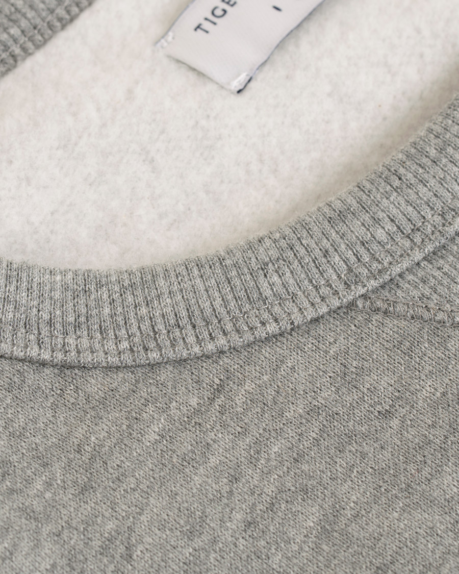 Uomini | Maglieria | Tiger of Sweden | Dinos Sweatshirt Grey Melange