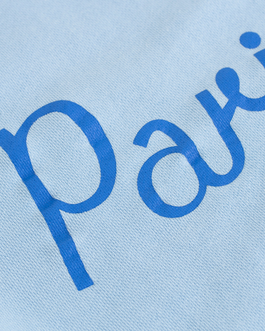 Uomini | Maglieria | Maison Kitsuné | Sweatshirt Parisien Light Blue