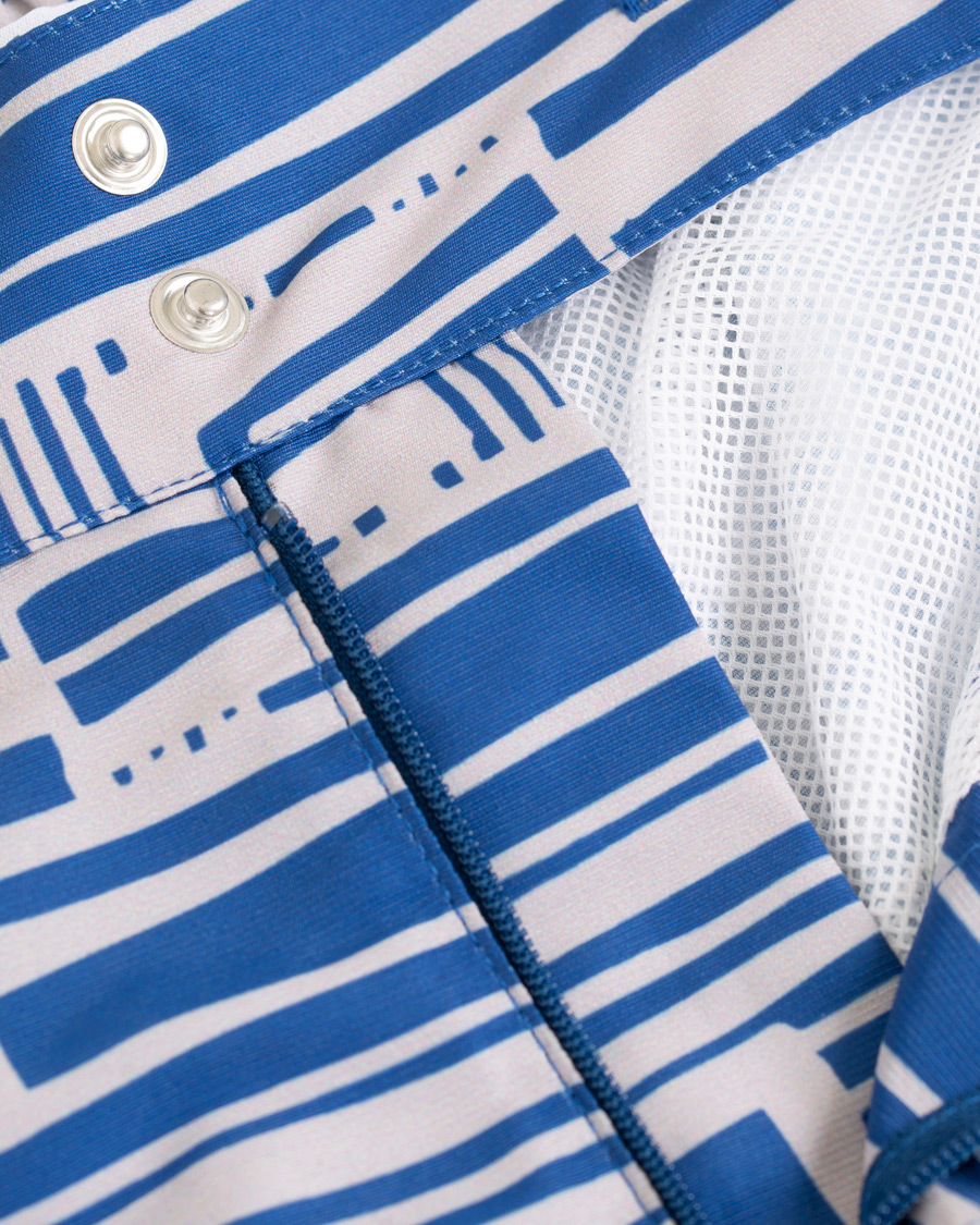 Uomini | Costumi da bagno | Frescobol Carioca | Classic Short Swimshorts Linha Navy/Smoke Grey