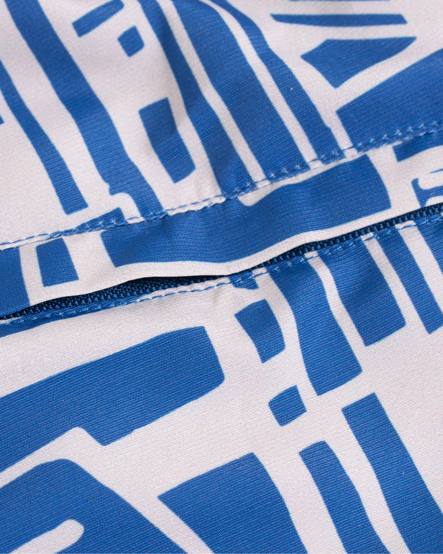 Uomini | Costumi da bagno | Frescobol Carioca | Classic Short Swimshorts Linha Navy/Smoke Grey