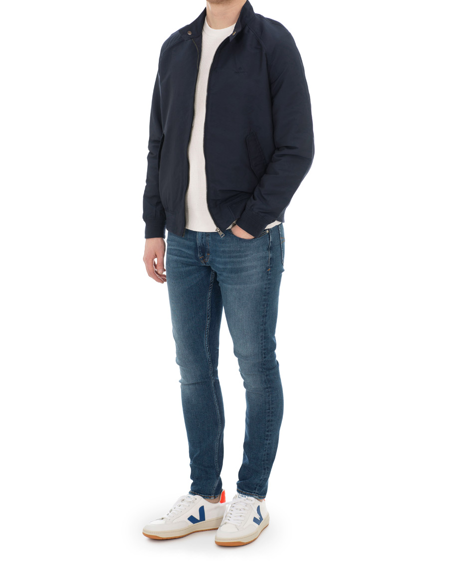 Uomini | Veja V-12 Mesh Sneaker White/Indigo/Orange/Flou | Veja | V-12 Mesh Sneaker White/Indigo/Orange/Flou