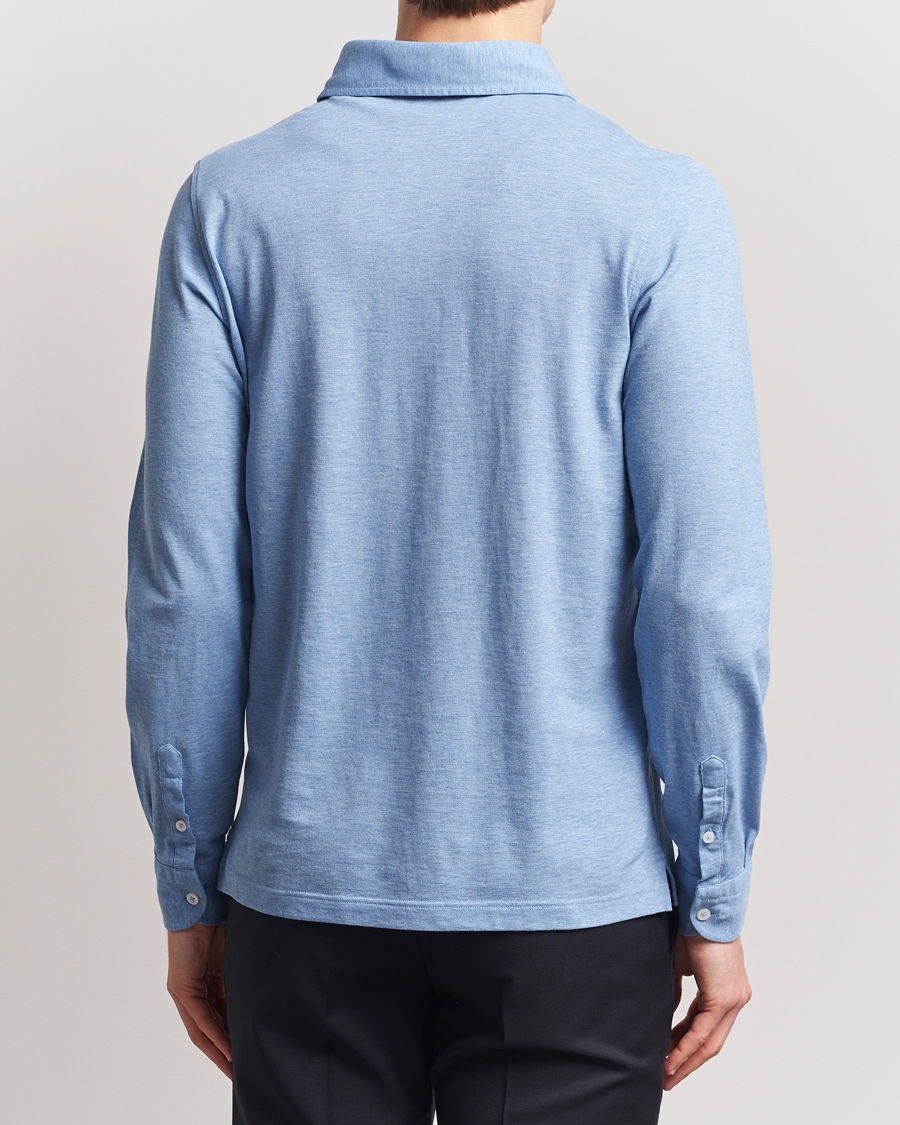 Uomini | Camicie | Gran Sasso | Popover Shirt Light Blue