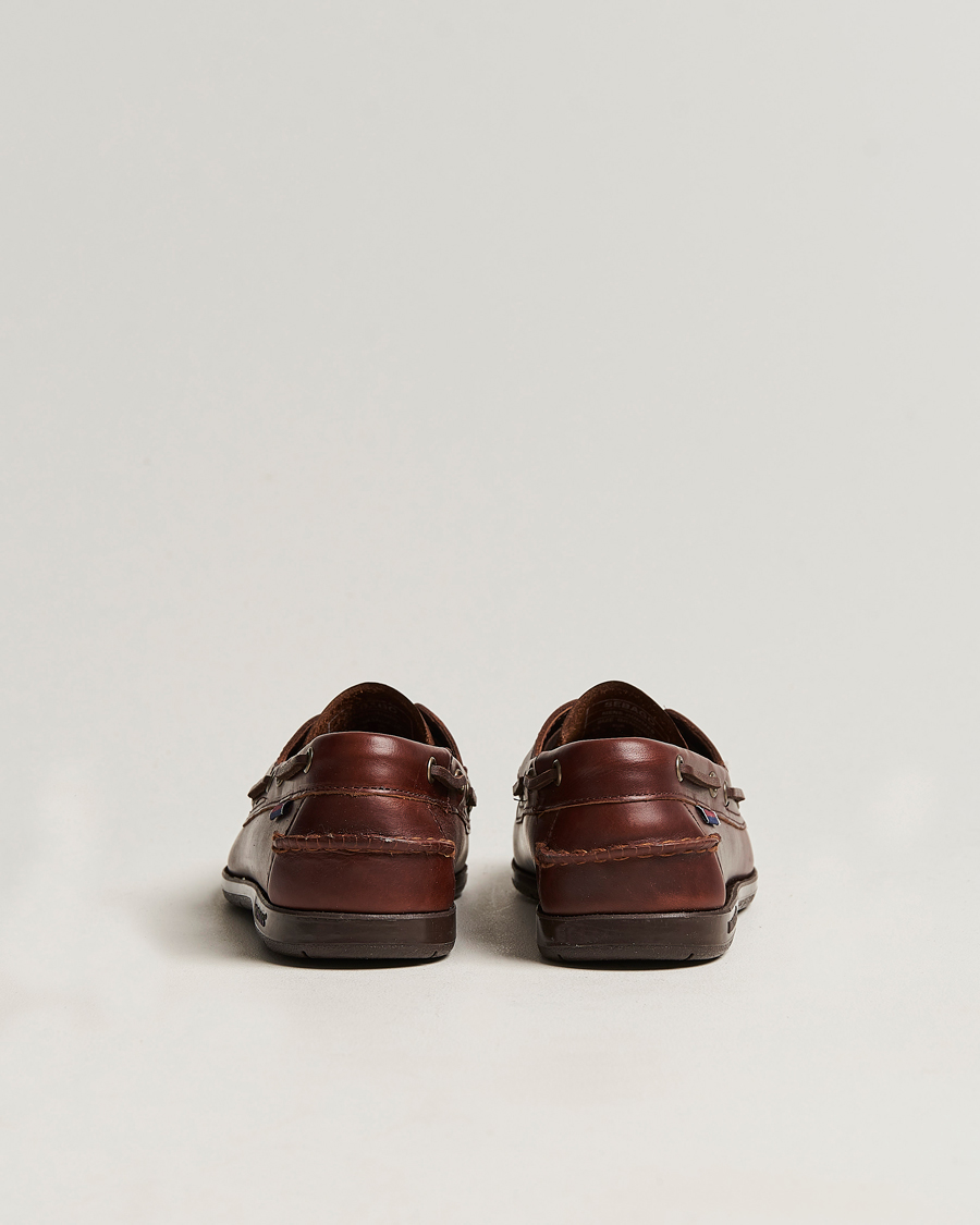Uomini | Scarpe da barca | Sebago | Endeavor Oiled Leather Boat Shoe Brown