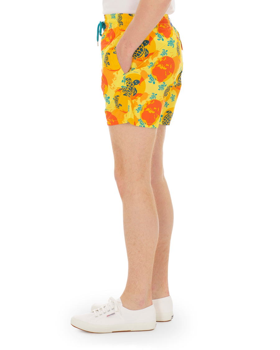 Uomini | Costumi da bagno | Vilebrequin | Moorea Swim Shorts Mappemonde Dots
