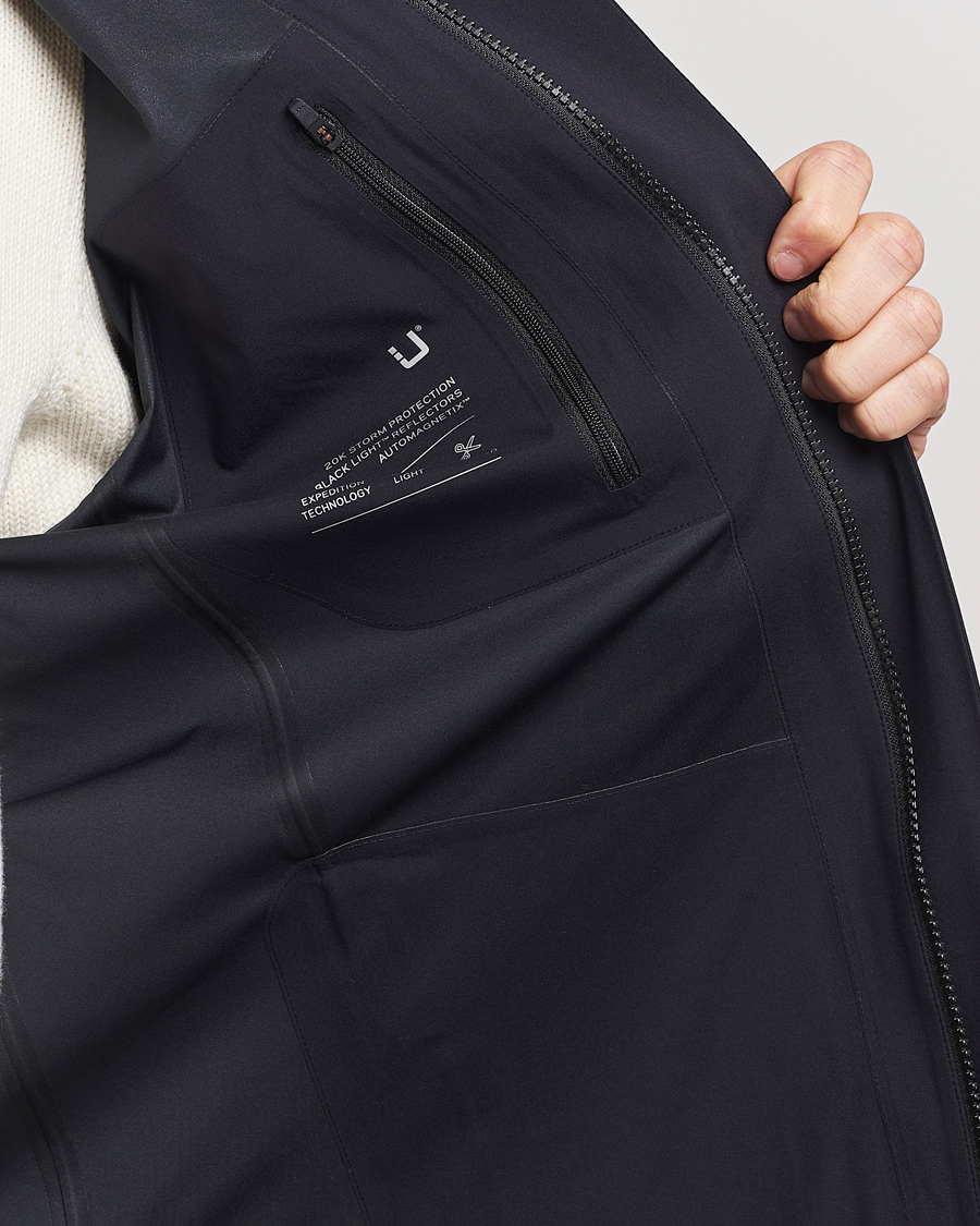 Uomini | Giacche | UBR | Sky Fall Waterproof Coat Black Storm