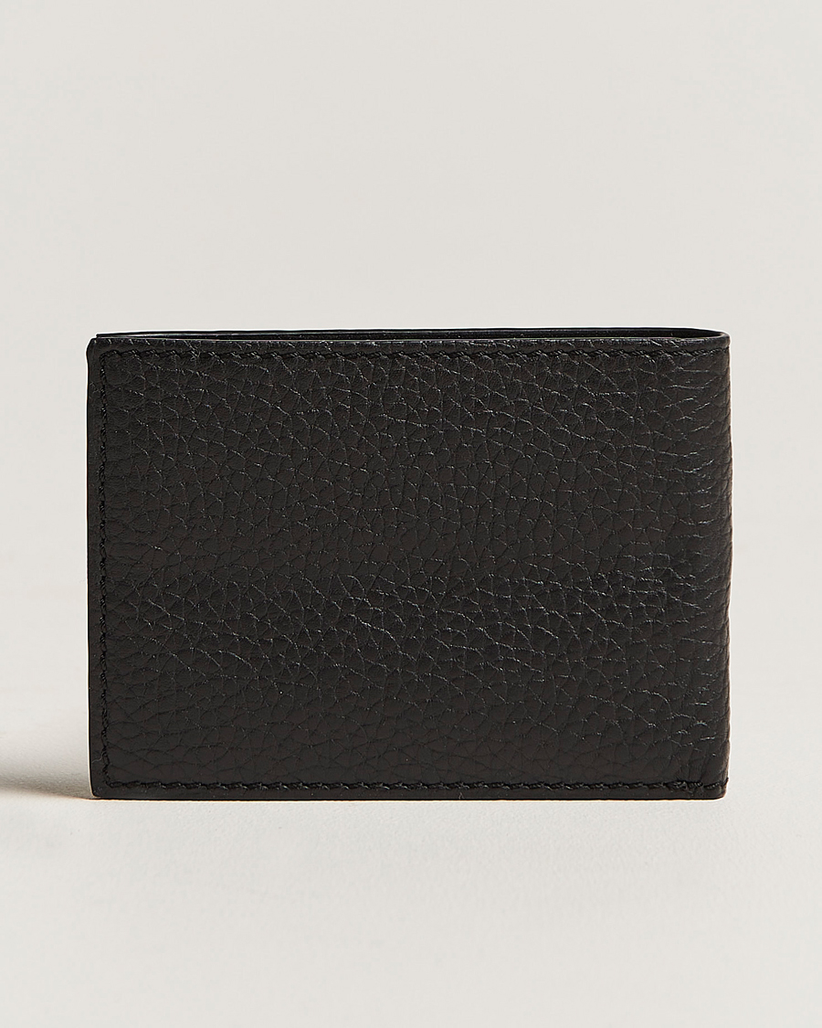 Uomini | Portafogli | Tiger of Sweden | Wrene Grained Leather Wallet Black
