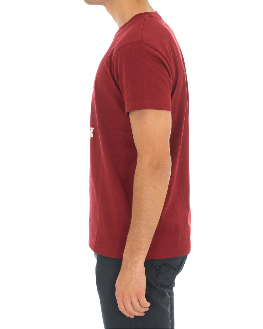 Uomini | T-shirt | GANT | Graphic Tee Mahogany Red