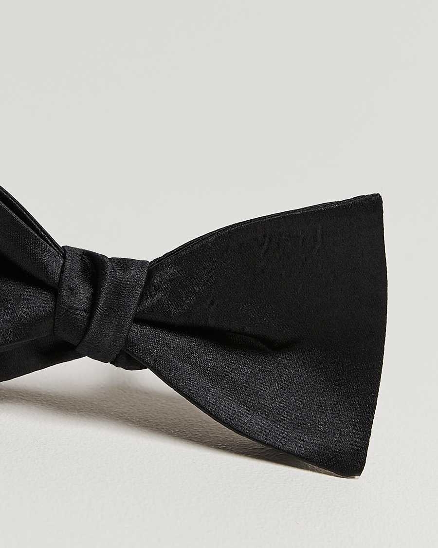 Uomini | Papillon | Amanda Christensen | Self Tie Silk Ceremony Black