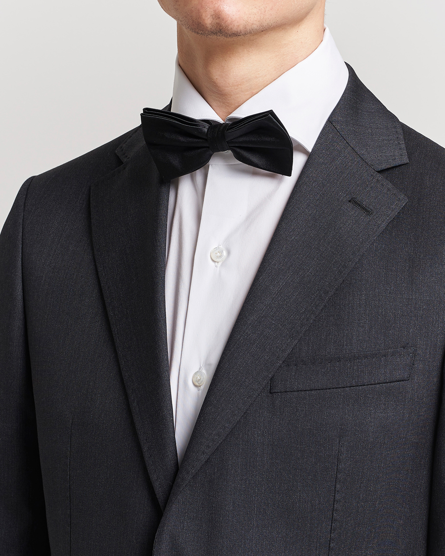 Uomini | Amanda Christensen Pre Tie Silk Ceremony Black | Amanda Christensen | Pre Tie Silk Ceremony Black