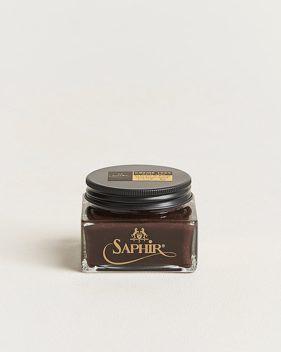 Uomini | Cura delle scarpe | Saphir Medaille d'Or | Creme Pommadier 1925 75 ml Parisien Brown