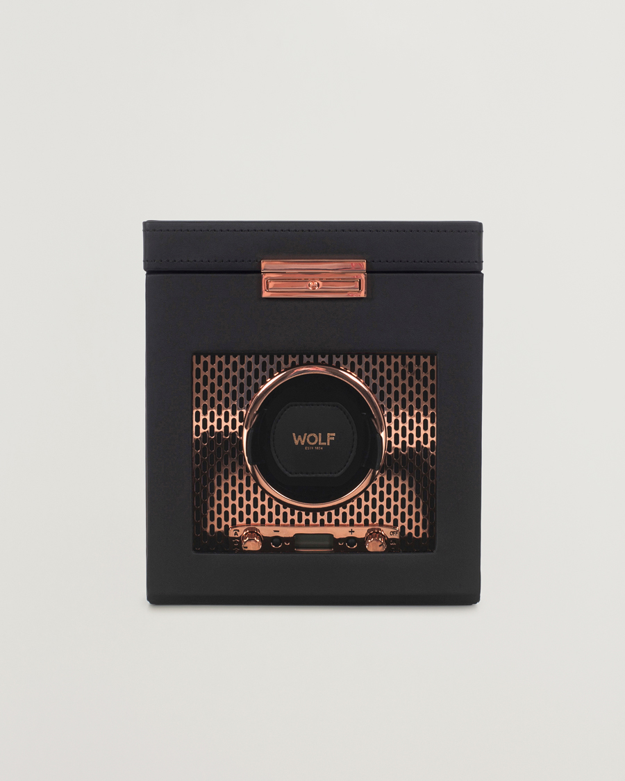 Uomini | Orologi & Portagioielli | WOLF | Axis Single Winder with Storage Copper