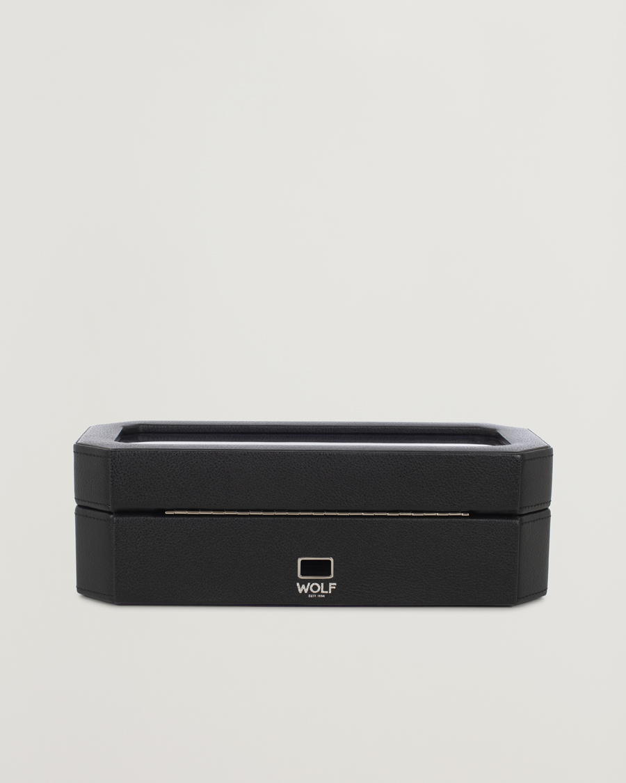 Uomini | Orologi & Portagioielli | WOLF | Windsor 5 Piece Watch Box Black Purple