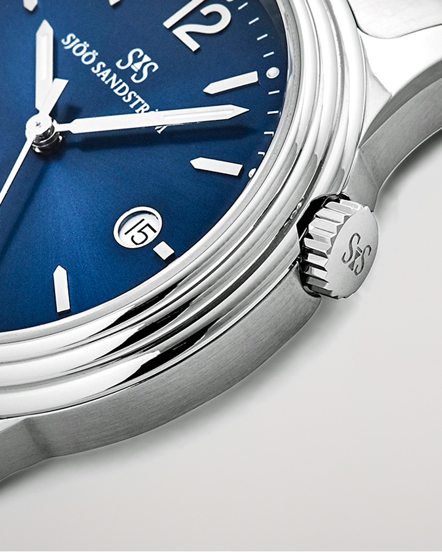 Uomini | Sjöö Sandström Royal Steel Classic 41mm Blue and Steel | Sjöö Sandström | Royal Steel Classic 41mm Blue and Steel