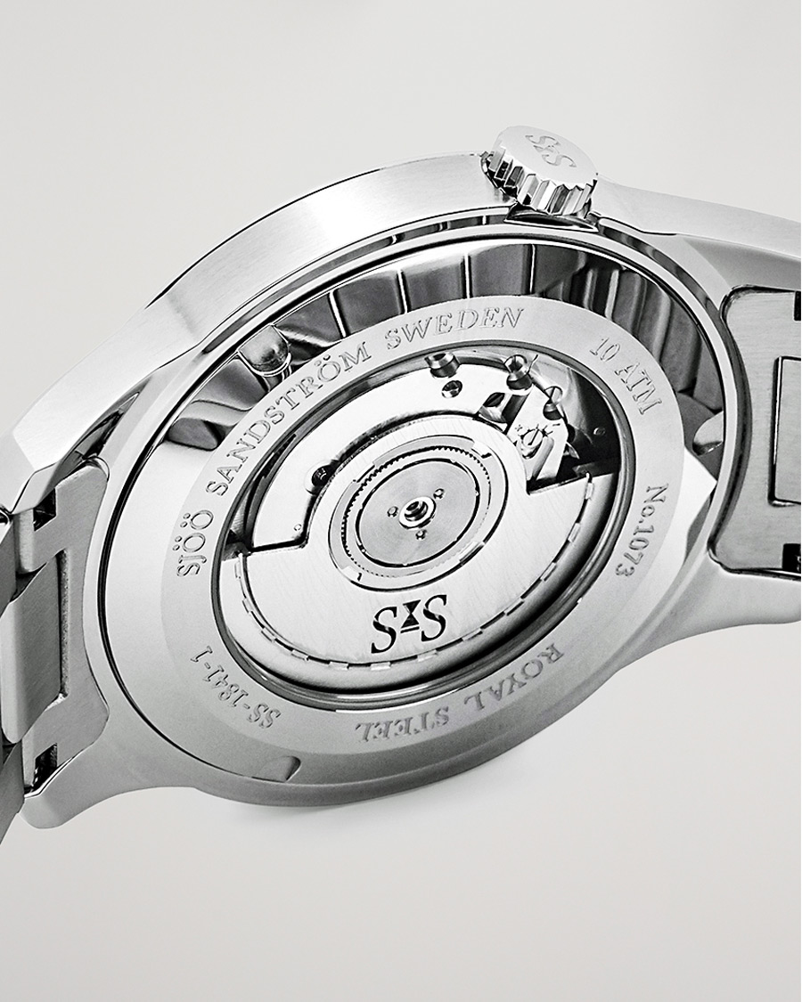 Uomini | Sjöö Sandström Royal Steel Classic 41mm Blue and Steel | Sjöö Sandström | Royal Steel Classic 41mm Blue and Steel