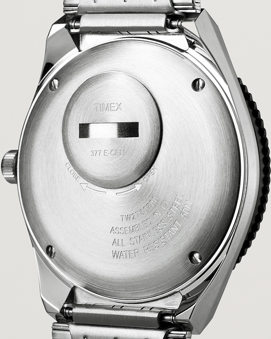 Uomini | Timex Q Reissue 1979 Silver/Blue Dial | Timex | Q Reissue 1979 Silver/Blue Dial