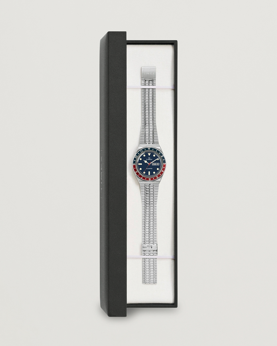 Uomini | Timex Q Reissue 1979 Silver/Blue Dial | Timex | Q Reissue 1979 Silver/Blue Dial