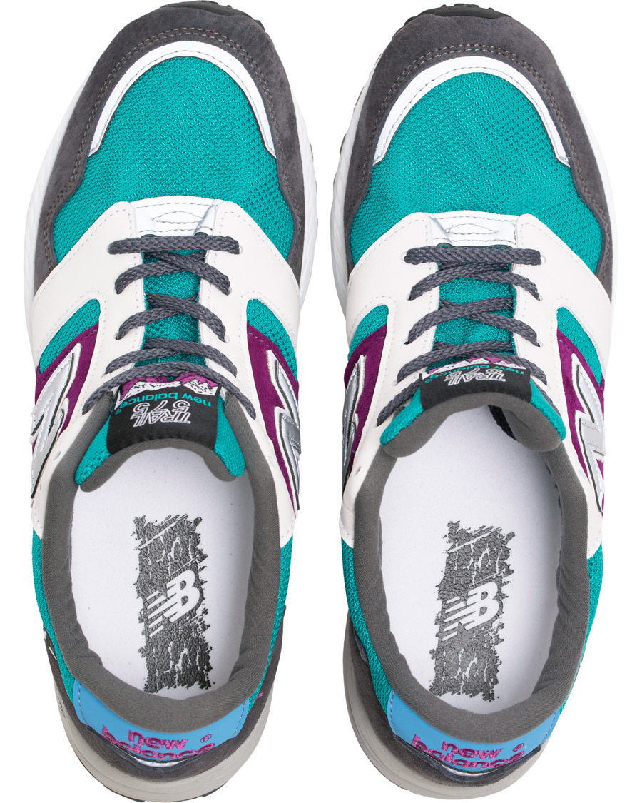 Uomini | New Balance Trail 575 Sneaker Grey/Green | New Balance | Trail 575 Sneaker Grey/Green