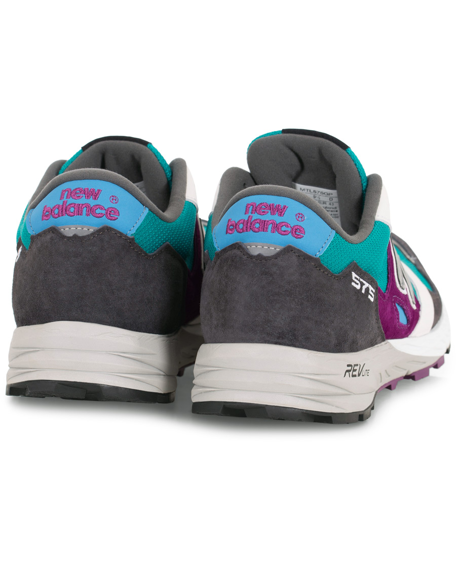 Uomini | New Balance Trail 575 Sneaker Grey/Green | New Balance | Trail 575 Sneaker Grey/Green