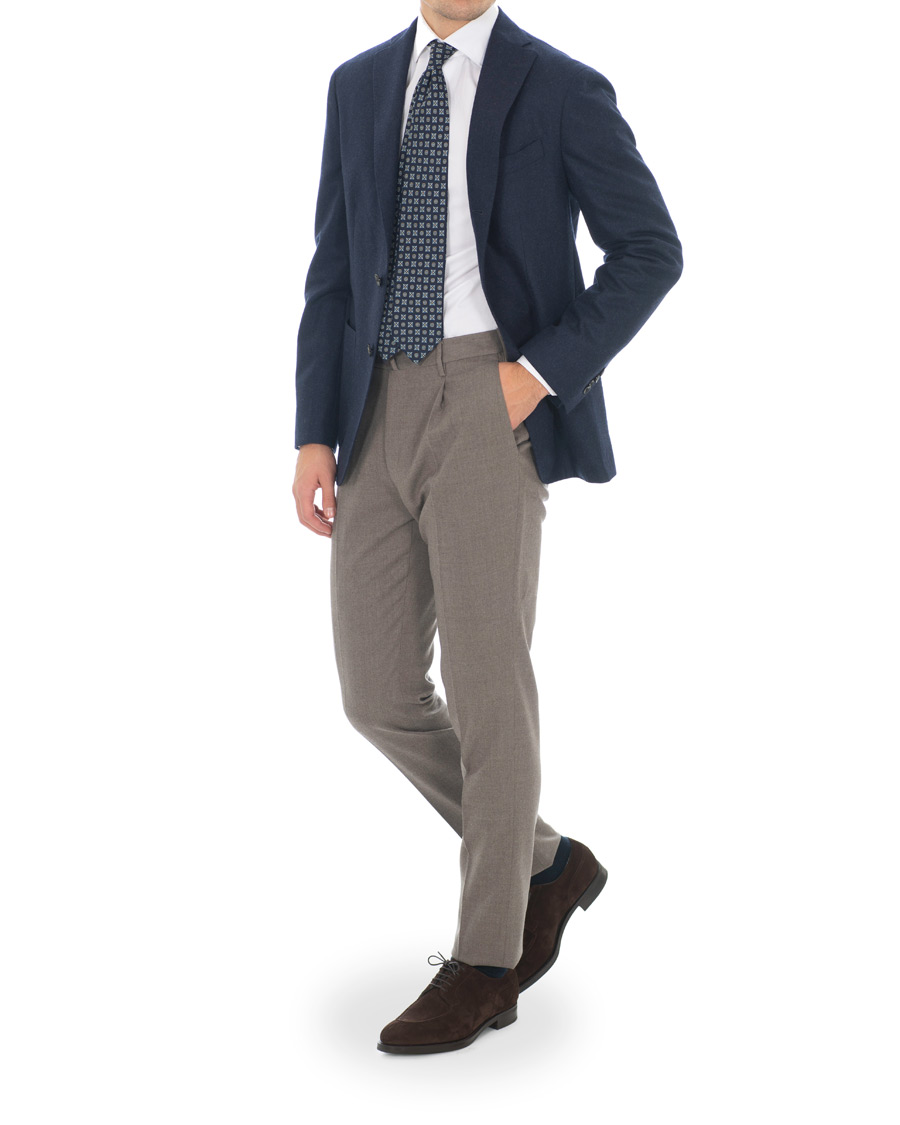 Uomini | Edward Green Dover Split Toe R2 Sole Derby Mink Suede | Edward Green | Dover Split Toe R2 Sole Derby Mink Suede