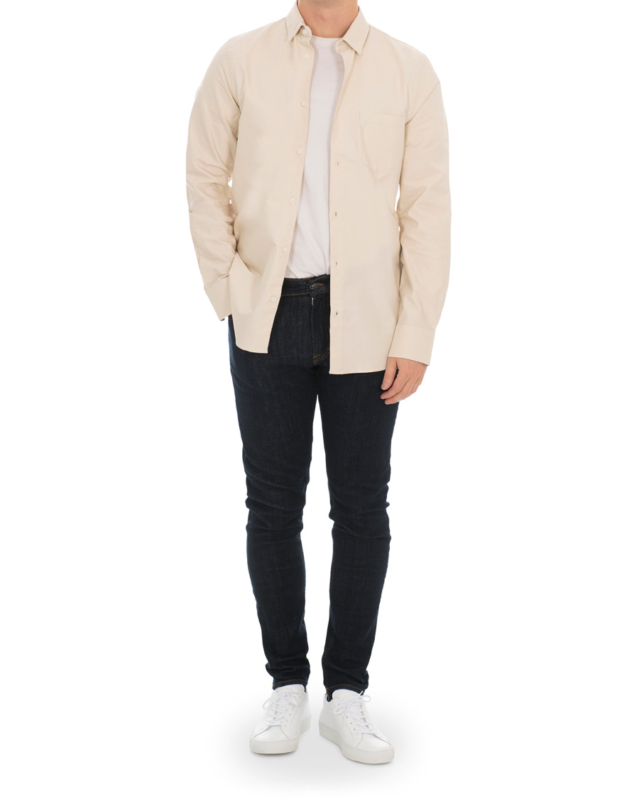 Uomini | Camicie | Filippa K | Tim Oxford Shirt Bisque