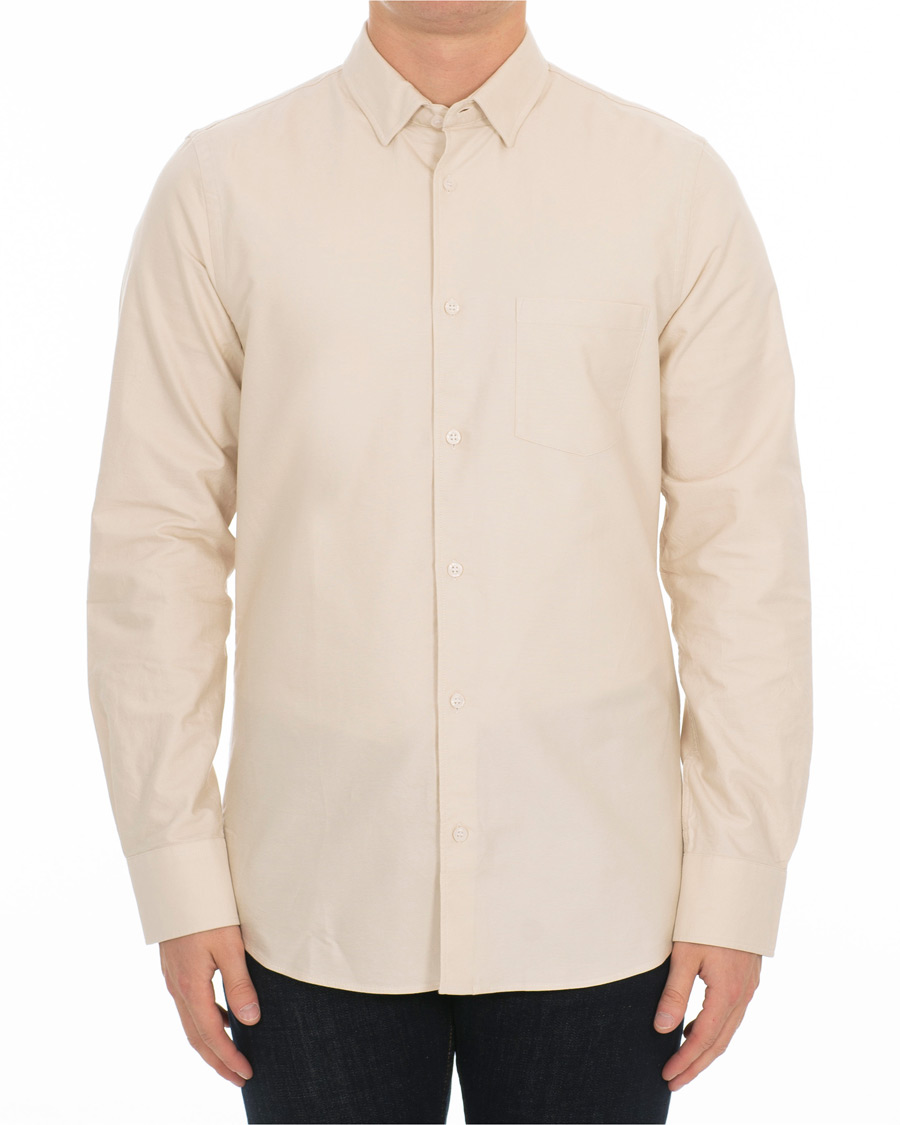 Uomini | Camicie | Filippa K | Tim Oxford Shirt Bisque