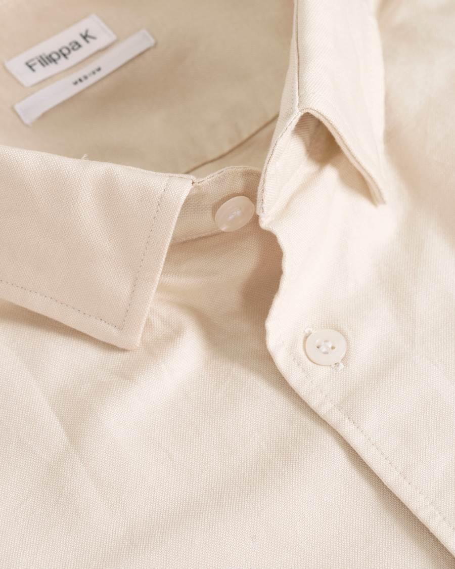 Uomini | Camicie | Filippa K | Tim Oxford Shirt Bisque