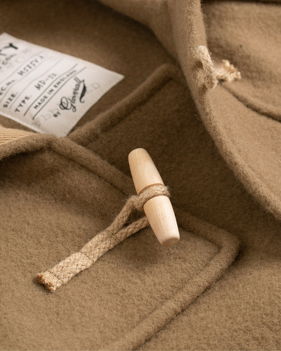 Uomini | Giacche | Gloverall | 575 Monty Original Duffle Coat Camel