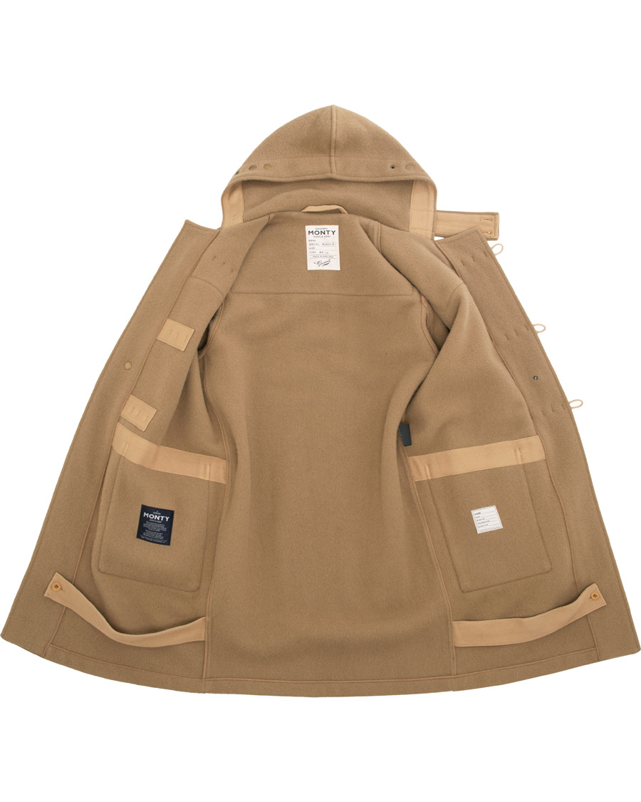 Uomini | Giacche | Gloverall | 575 Monty Original Duffle Coat Camel