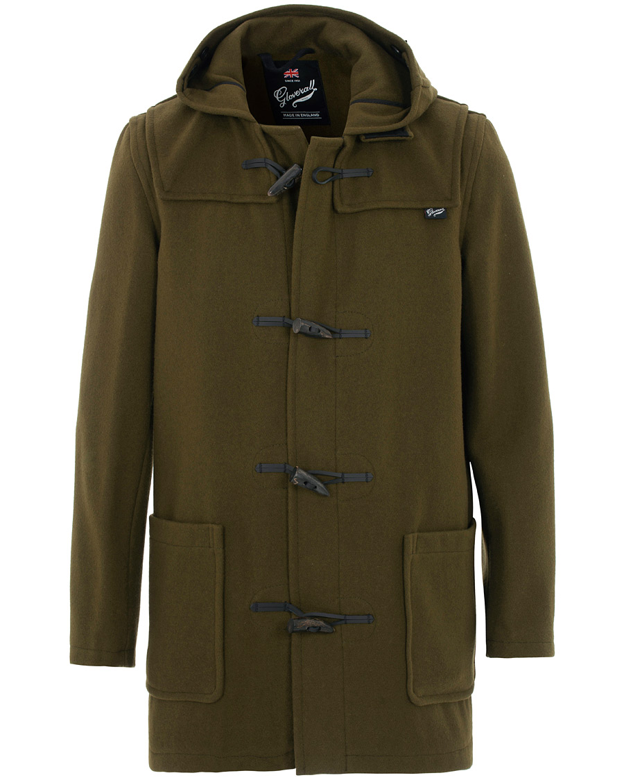 Uomini | Giacche | Gloverall | Mens Mid Length Duffle Loden