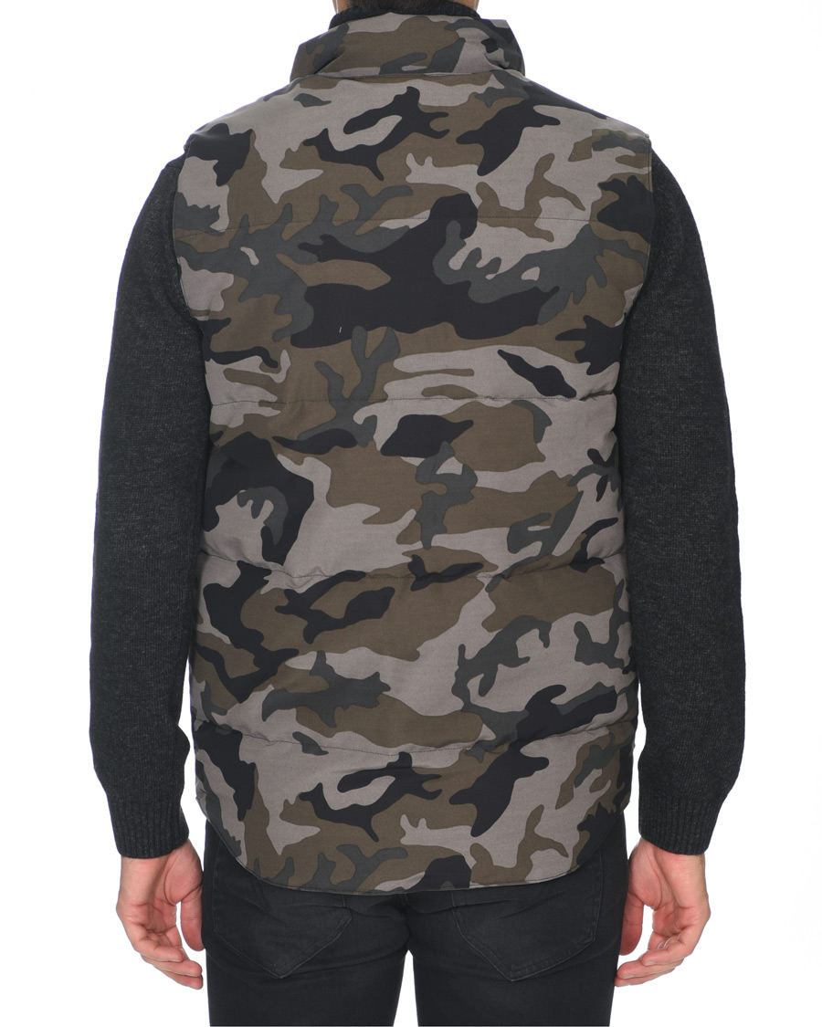 Uomini | Giacche | Canada Goose | Freestyle Crew Vest Coastal Grey Camo