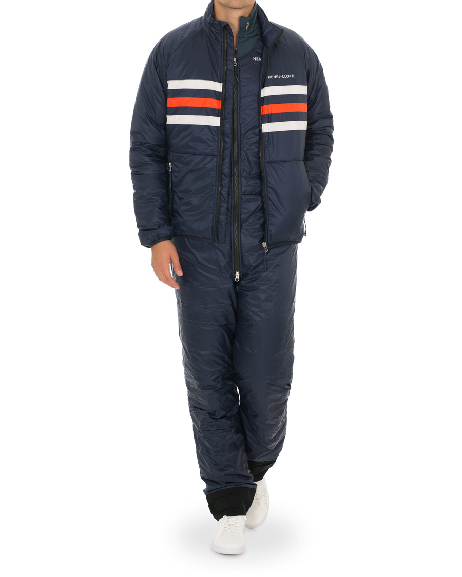Uomini | Giacche | Henri-Lloyd | Henri Lloyd Fremantle Stripe Liner Jacket Navy Blue