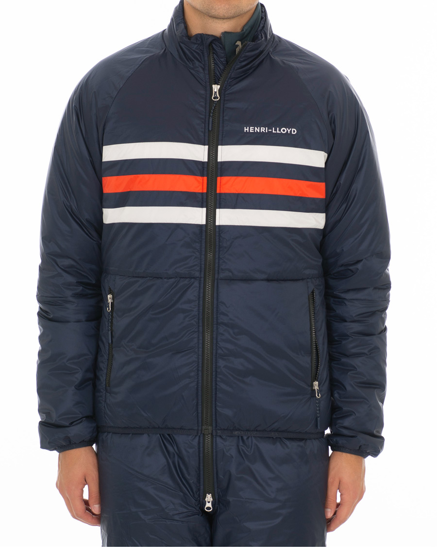 Uomini | Giacche | Henri-Lloyd | Henri Lloyd Fremantle Stripe Liner Jacket Navy Blue