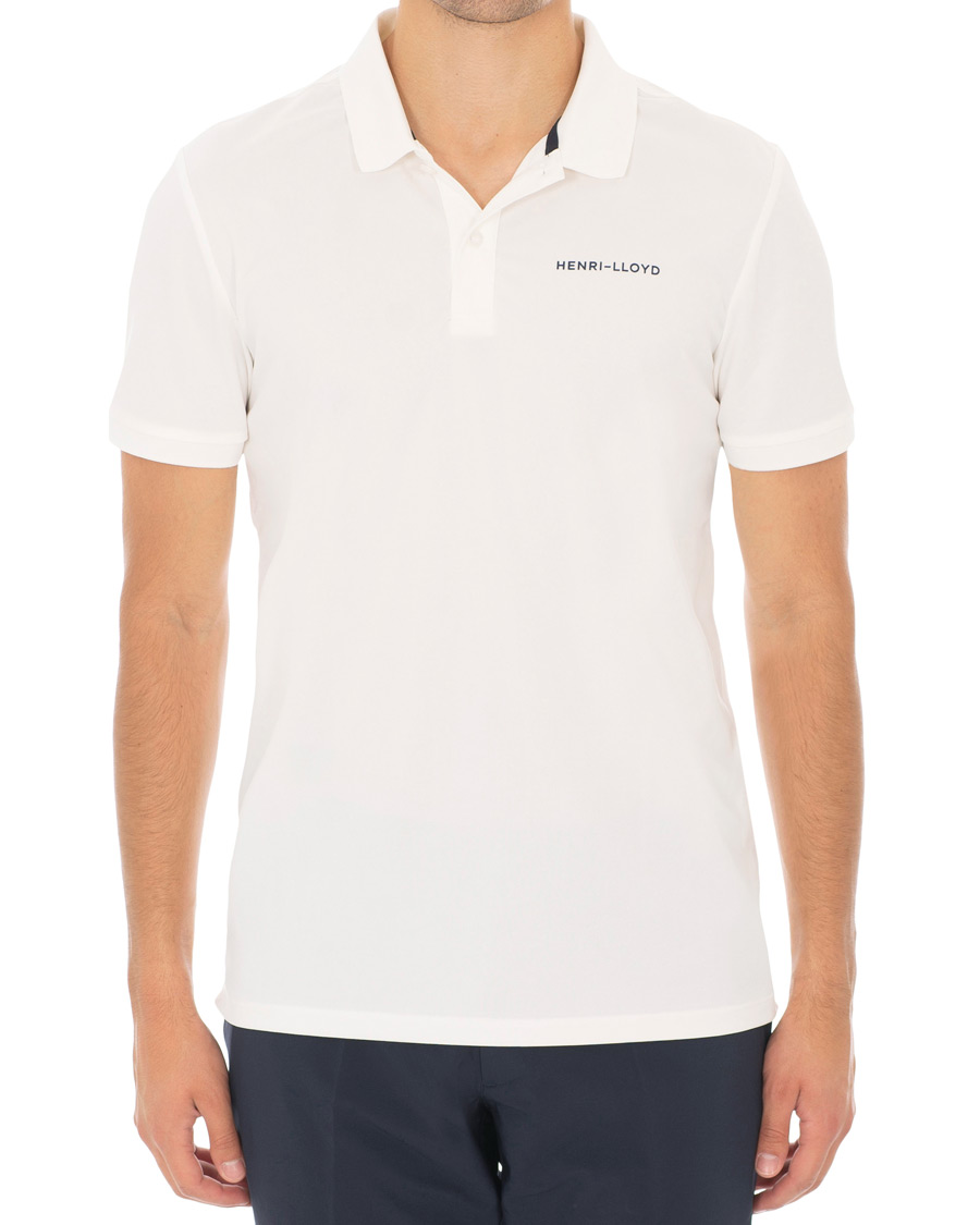Uomini | Polo | Henri-Lloyd | Henri Lloyd Fremantle Stripe Polo Cloud White