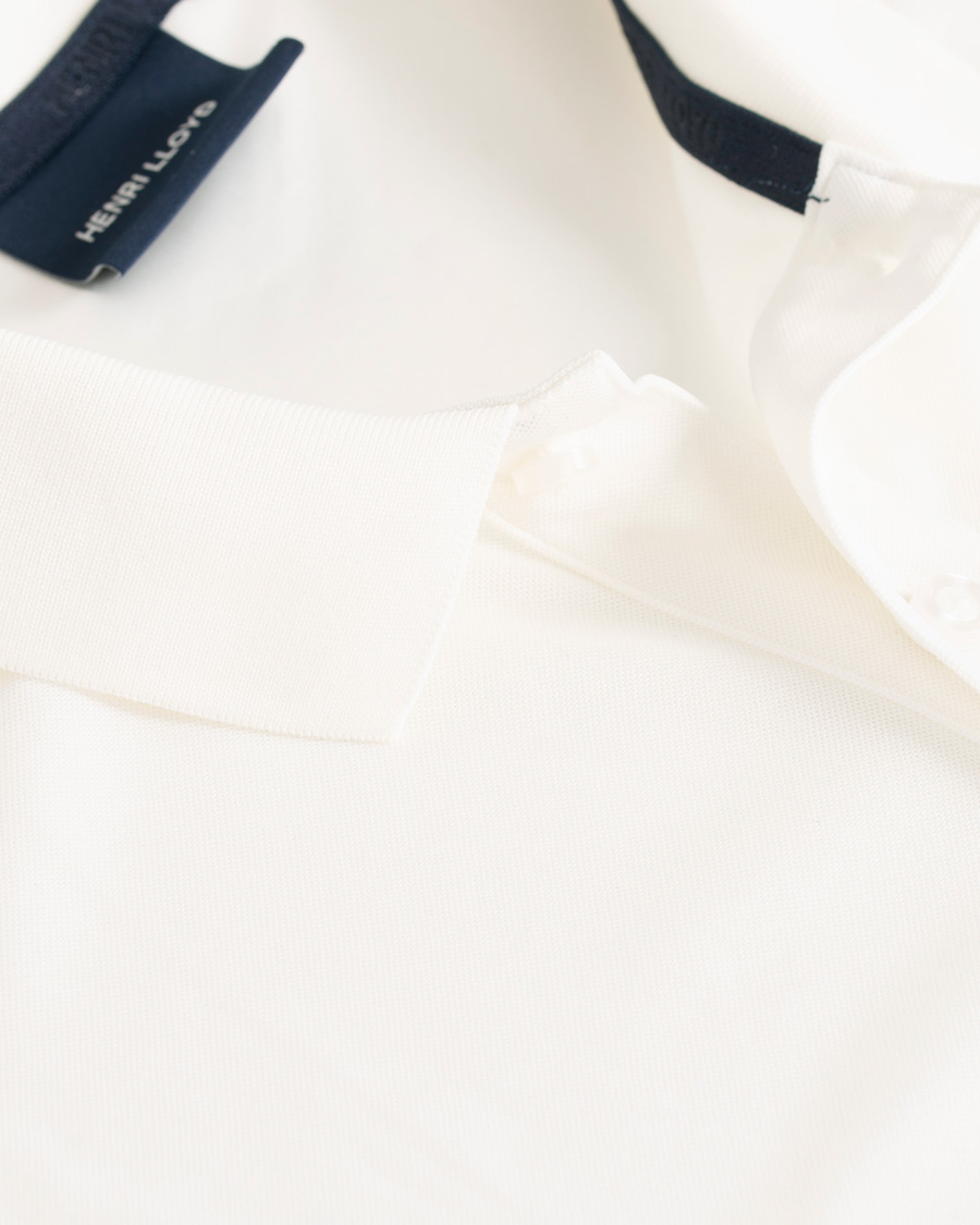 Uomini | Polo | Henri-Lloyd | Henri Lloyd Fremantle Stripe Polo Cloud White
