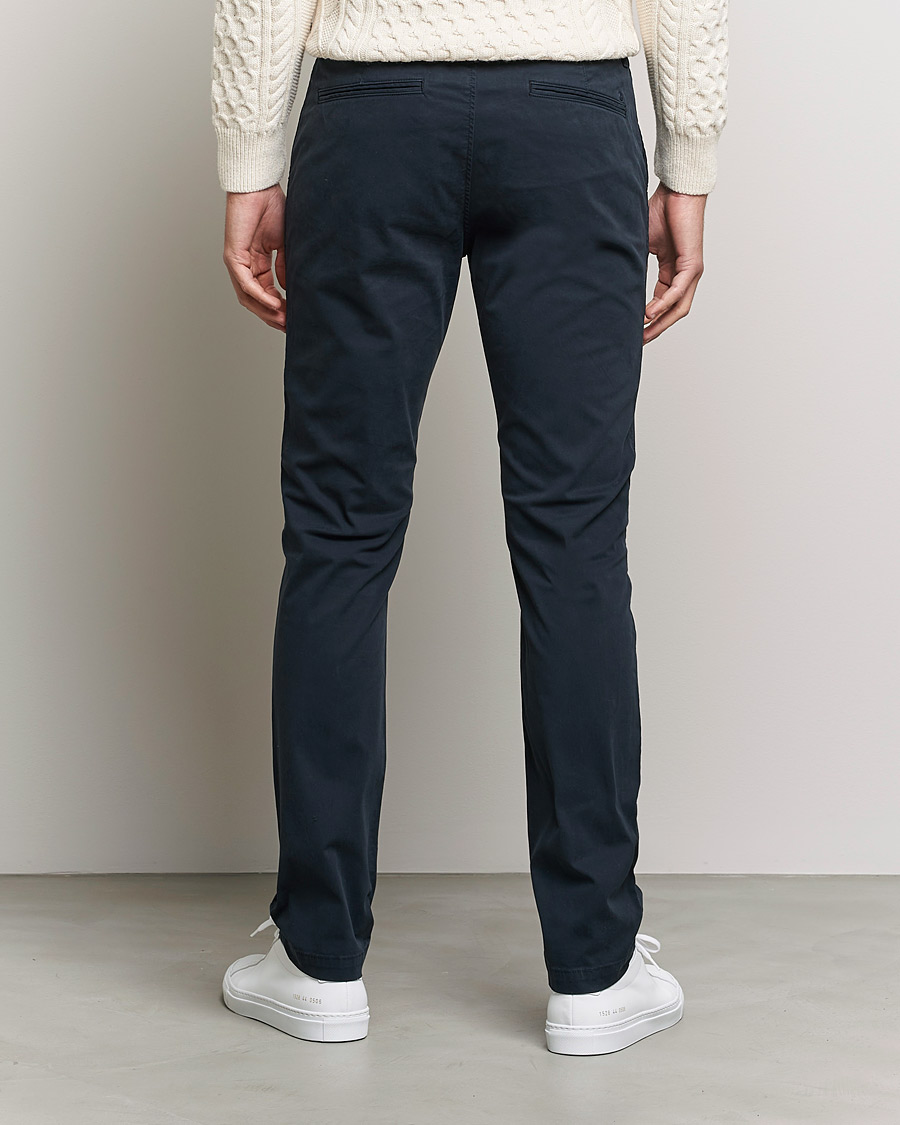Uomini | Pantaloni | NN07 | Marco Slim Fit Stretch Chinos Navy Blue