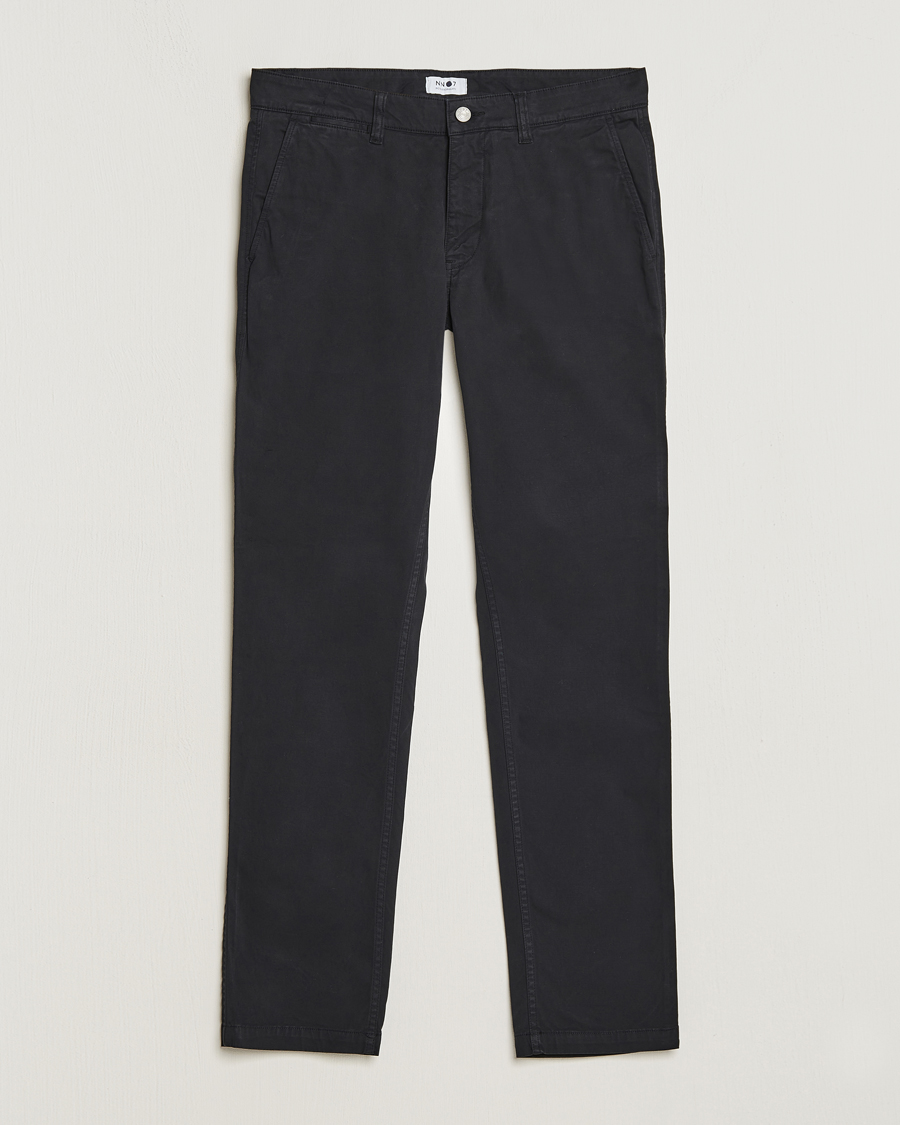 Uomini | Pantaloni | NN07 | Marco Slim Fit Stretch Chinos Black