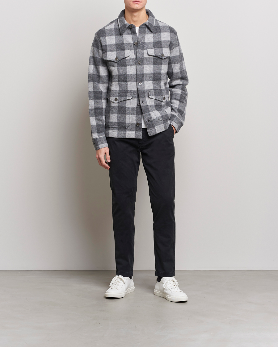 Uomini | Pantaloni | NN07 | Marco Slim Fit Stretch Chinos Black