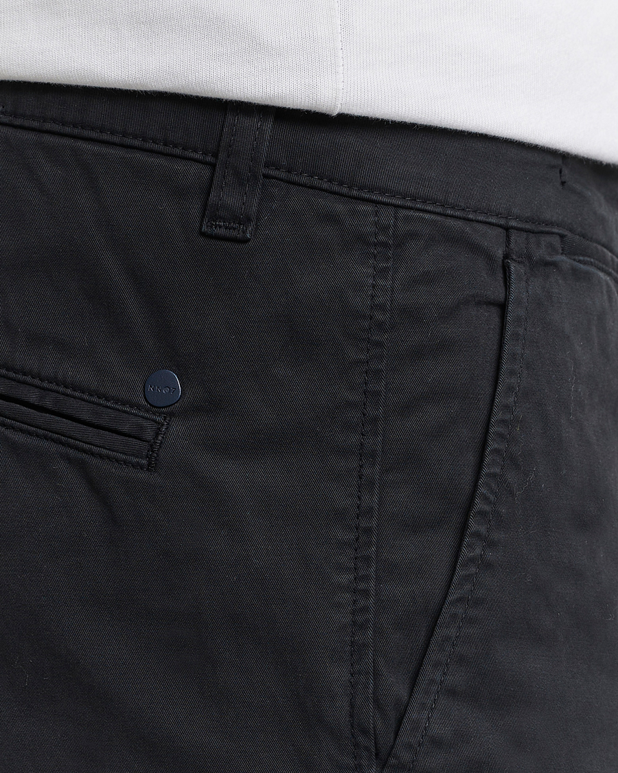 Uomini | Pantaloni | NN07 | Marco Slim Fit Stretch Chinos Black