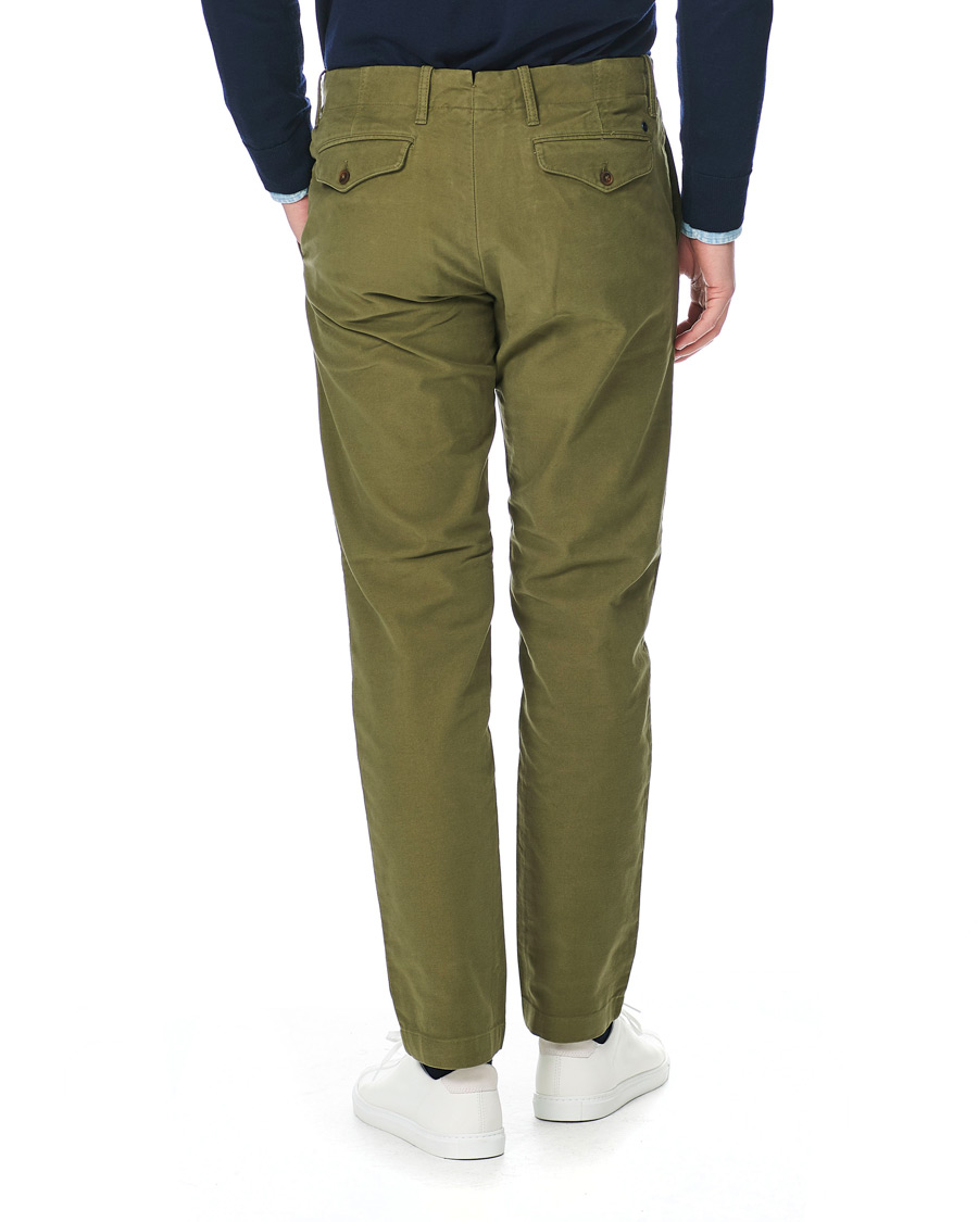 Uomini | Pantaloni | NN07 | Steven Regular Fit Stretch Chinos Moss Green