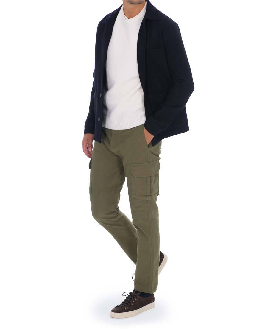 Uomini | Pantaloni | NN07 | Cargo Pants Moss Green