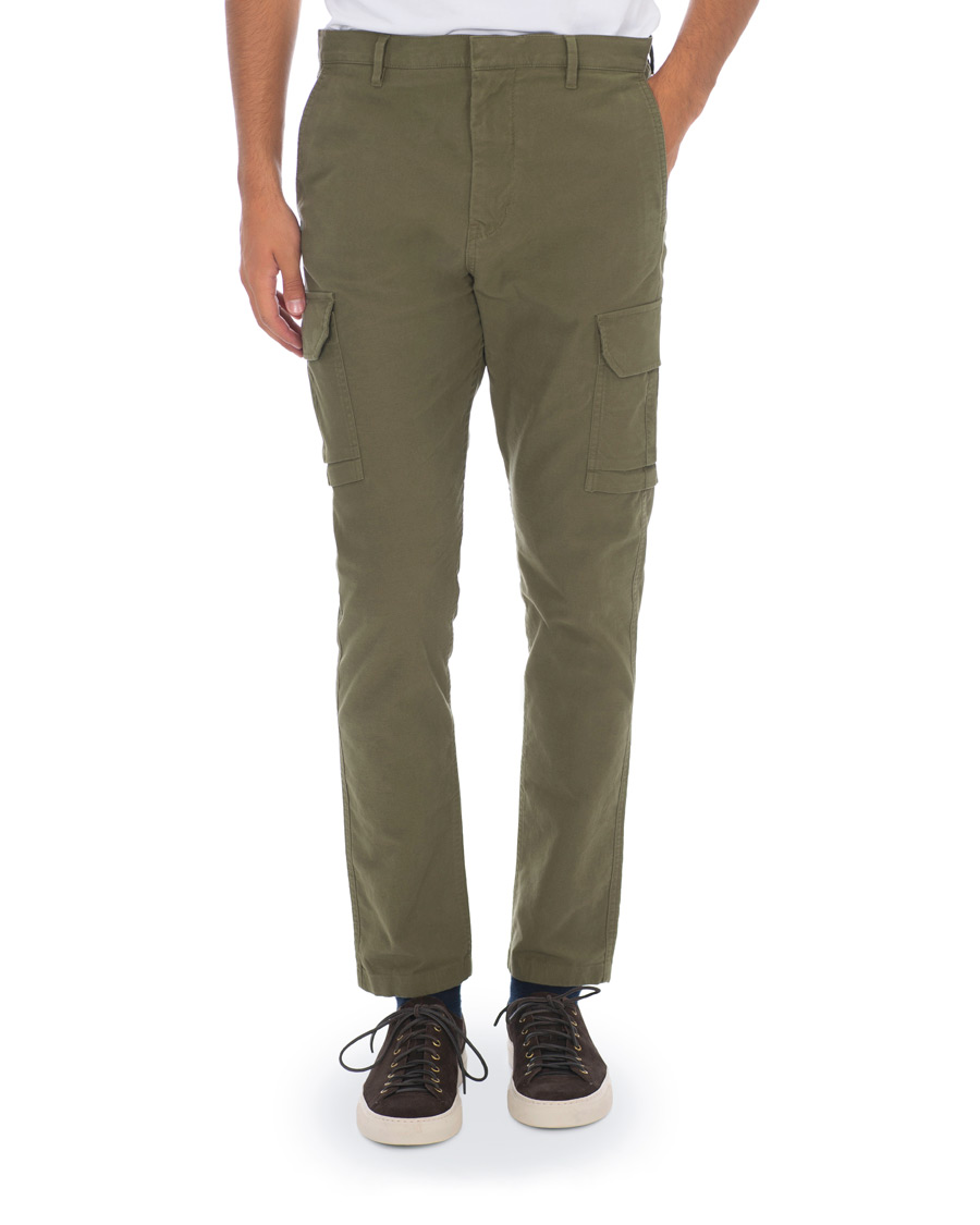 Uomini | Pantaloni | NN07 | Cargo Pants Moss Green