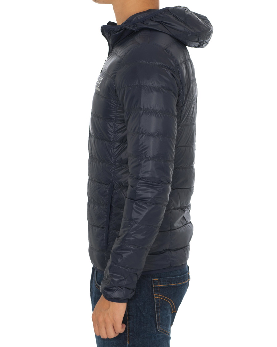 Uomini | Giacche | EA7 | Train Core Light Down Hoodie Jacket Navy
