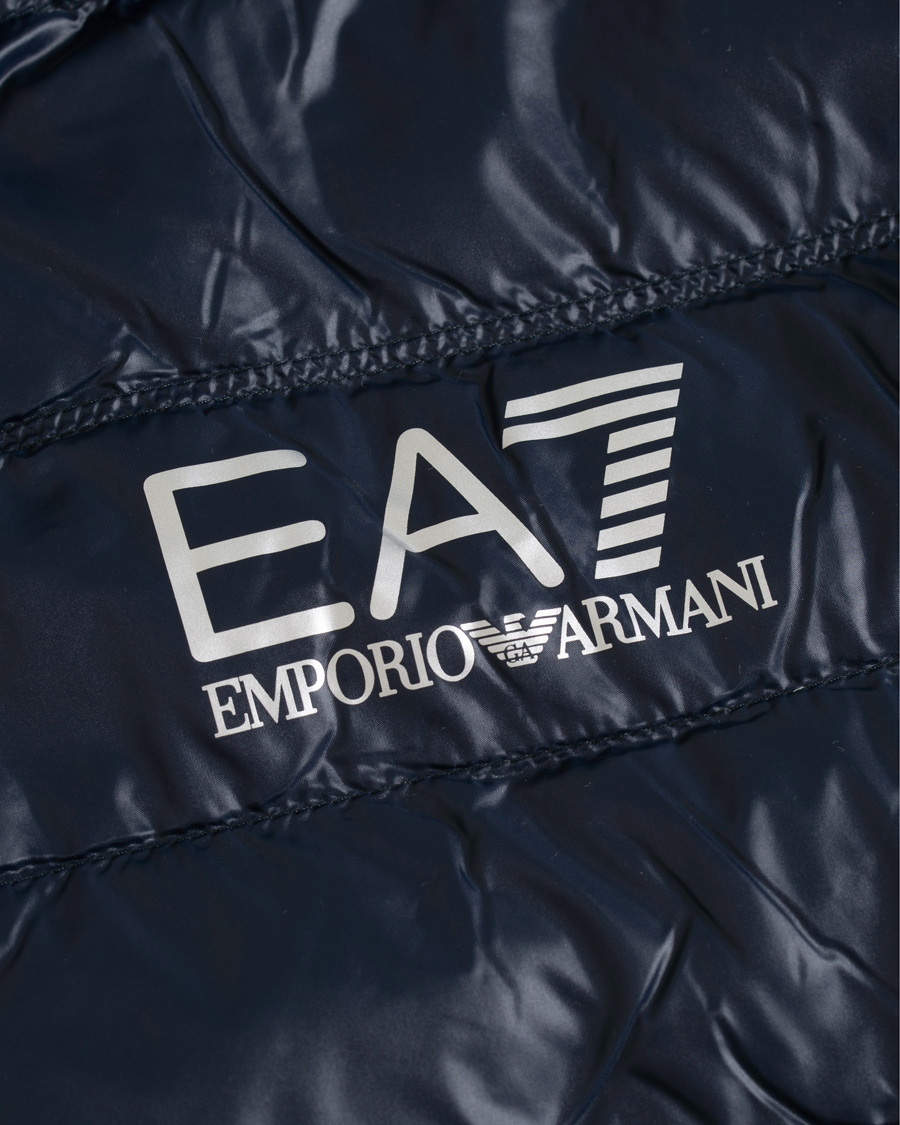 Uomini | Giacche | EA7 | Train Core Light Down Hoodie Jacket Navy