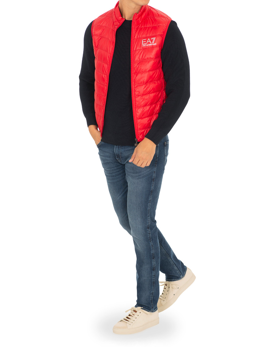 Uomini | Giacche | EA7 | Train Core Light Down Vest Red
