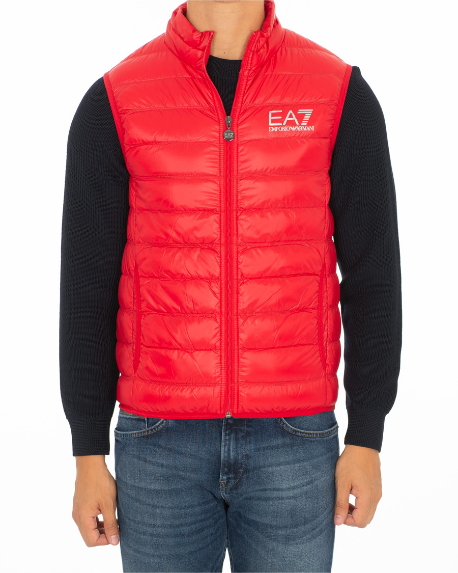 Uomini | Giacche | EA7 | Train Core Light Down Vest Red