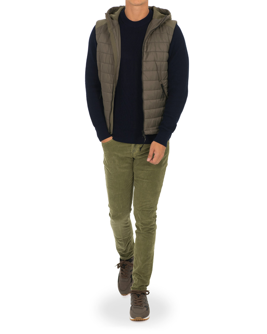 Uomini | Pantaloni | Dondup | George Corduroy Trousers Green