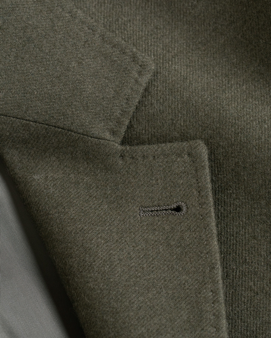 Uomini | Blazers | Brunello Cucinelli | Cashmere Blend Patch Pocket Blazer Green