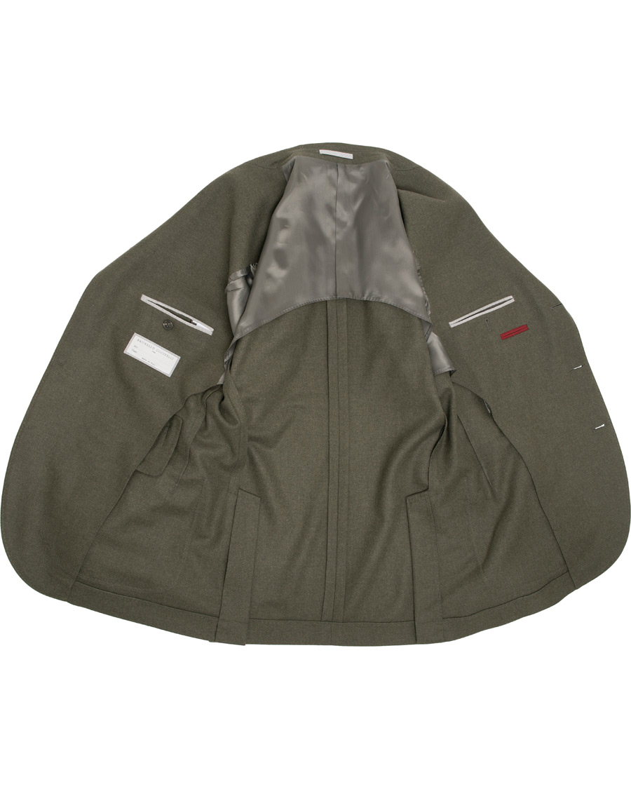 Uomini | Blazers | Brunello Cucinelli | Cashmere Blend Patch Pocket Blazer Green